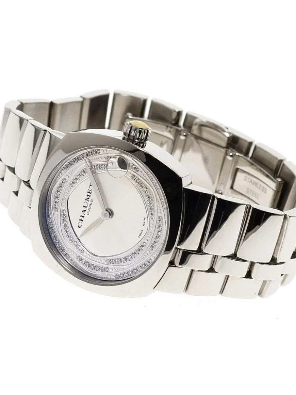 Chaumet Miss dandy W11660-32K Silver Dial Automatic Ladies Watch_
